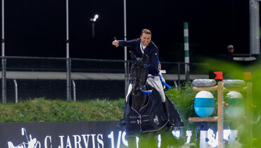 Mathijs van Asten and Orlando van de Afspanning open CSI5*-W Santa Anita with a win in the C. Jarvis Insurance 1.45M Two Phase