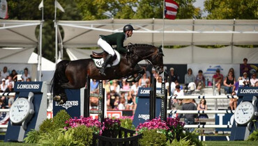 Carrabis Z and Richie Moloney take the Longines FEI World Cup at American Gold Cup