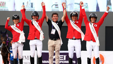 Japan clinches jumping team gold after thrilling finale in Pattaya