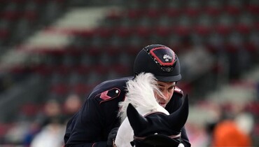 Emanuele Gaudiano and Chalou’s Love PS best in Friday’s CSI4* 1.55m Amadeus Championat of Salzburg