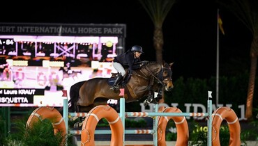 Laura Kraut and Bisquetta are brilliant in $750,000 CSI5* Coachella Cup Grand Prix