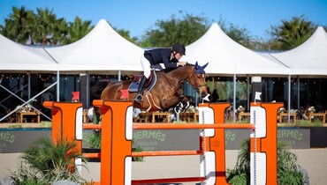 Karl Cook and Kalinka van’t Zorgvliet capture $62,500 Hermès CSI2* Grand Prix victory