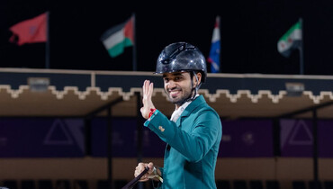 Home win for Khaled Almobty and Diana du Plevau in the CSI4*-W 1.55m FEI Jumping World Cup at Jump Saudi 2025
