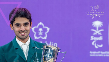 A home win for Khaled Almobty and Davenport VDL in the CSI5*-W Grand Prix in Riyadh