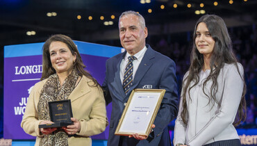 FEI bestows its highest distinction on Honorary President HRH Princess Haya