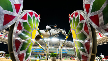 Max Kühner and EIC Quantum Robin V with Friday’s biggest win in Doha