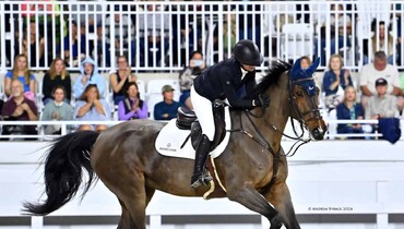 Carlee McCutcheon scores first three-star win aboard Aralyn Blue in $120,000 Florida Coast Equipment Grand Prix CSI3*