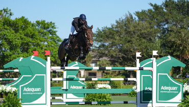 Luis Fernando Larrazabal enjoys the process in Adequan® WEF Challenge Cup round 2 victory