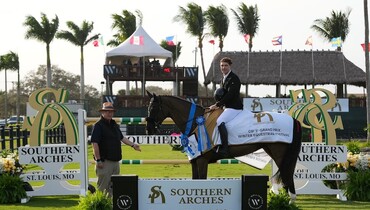 Peter Lutz and Katriona claim CSI3* Southern Arches Grand Prix in Wellington