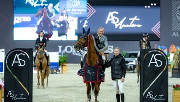 Shady Ghrayeb and Cabernet du Mars top the CSI4*-W 1.45m presented by AS Auctions at the Al Shira’aa International Horse Show 2026