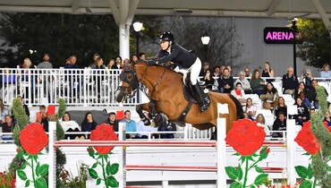 Lauren Balcomb & Verdini D’houtveld Z reach a new altitude in the $120,000 Ascentѐ Aviation Grand Prix CSI3*