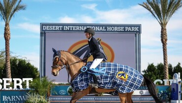Ali Ramsay and Bonita vh Keizershof Z are best in $32,000 Cavalor CSI5* 1.45m Classic