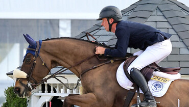 Bertram Allen secured his second victory of the week in the $32,000 Defiant Whisky CSI4* Speed