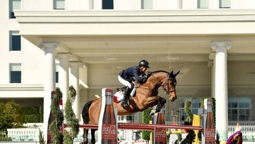 Molly Ashe Cawley and Berdien return to the top in the $32,000 Budweiser CSI2* Grand Prix qualifier