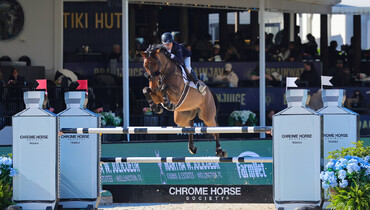 Laura Chapot and Ginola gain speed in $32,000 Chrome Horse Tequila CSI2* qualifier