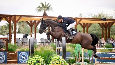 Mathijs van Asten masters CSI3* 1.45m $32,000 Sandhaven Farm Welcome Speed at Desert Circuit 6