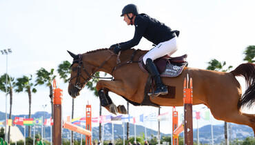 Marc Houtzager and Mereusa victorious in the CSI2* 1.45m by Dammann Reitplatz- u. Sportplatzbau GmbH Grand Prix at Spring MET II 2026