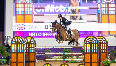 The action in Doha continues with another big win for Scott Brash and Hello Jefferson