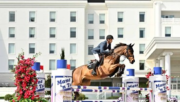 Gonzalo Busca and Cristiano Obolensky snag the win in the CSI4* $117,000 LeMieux Grand Prix qualifier