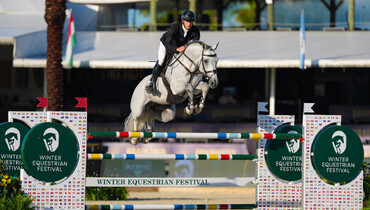 Richard Vogel and Cardentos top the CSI5* 1.50m  $62,500 presented by Bainbridge Companies
