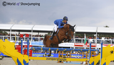 Future stars with famous fathers at the FEI World Breeding Jumping Championships