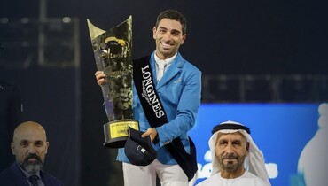Abdel Saïd and Quaker Brimbelles Z take the title in the CSI5*-W 1.55m H.H. Sharjah Ruler Cup presented by Longines in Sharjah