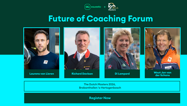 Equestic and The Dutch Masters 2026 to hold forum on the future of coaching