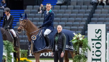 Denis Lynch and Katja win the CSI5*-W 1.45m presented by Hööks in Helsinki