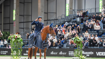 Gianpiero Garofalo and Lambrusco find the winning fraction in CSI5*-W 1.50m presented by Finnfoam in Helsinki