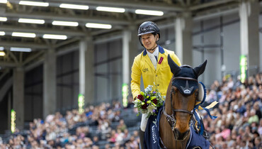 Eiken Sato and Chadellano JRA top Saturday night’s CSI5*-W 1.55m Helsinki Grand Prix