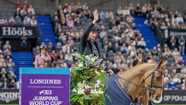 Steve Guerdat and Albführen's Iashin Sitte storm to victory in Longines FEI Jumping World Cup™ WEL decider in Helsinki