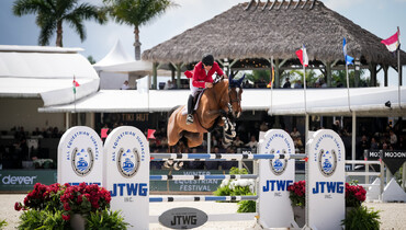 Karl Cook and Candy can’t be caught in JTWG Inc. CSIO4* Grand Prix