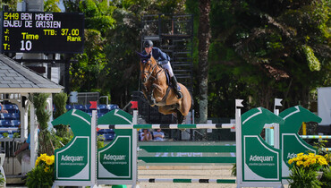 Ben Maher and Enjeu de Grisien do just enough in Adequan® WEF Challenge round 9
