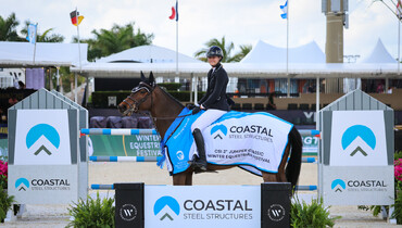 Philippa Ammann and Zarina De Vidau win the $10,000 Coastal Steel Structures CSI2* 1.45m