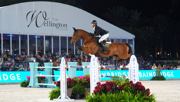 Darragh Kenny and Eddy Blue conquer $500,000 Bainbridge Companies CSI5* in first WEF Grand Prix victory