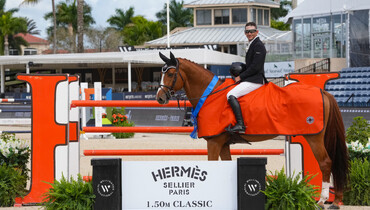 Mark Bluman is marvelous in Hermès 1.50m Classic