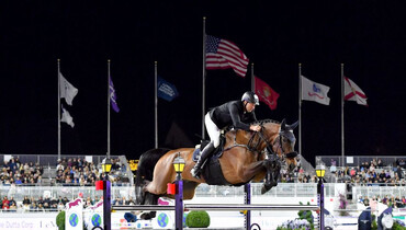 Germany’s Andre Thieme and Paule S master CSIO5* 1.60m $350,000 J.P. Morgan Grand Prix at Longines League of Nations™ Ocala