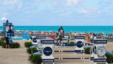 The riders for Longines Global Champions Tour of Miami 2026