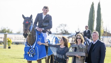 Back at it – Joe Stockdale and Cacharel victorious in Arezzo