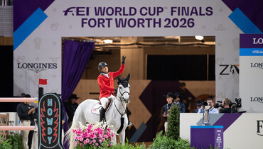 “I just rode her normal round” – Greya takes Kent Farrington one step closer to World Cup glory