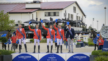 Home win for Belgium in the CSIO3* Longines EEF Series Nations Cup in Lier