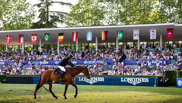 The riders for CSI5* Longines Global Champions Tour of Madrid
