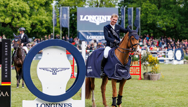 A home win for Andre Thieme and DSP Chakaria in the CSI5* 1.60m Longines Grand Prix of Hamburg