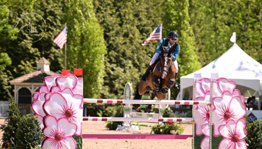 Hutton back on top in $32,000 FEI 1.45m Time First Round presented by Fidelity Investments