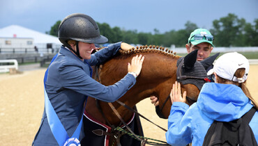 Alexandra Worthington and De L’Oiseliere win $125,000 Mary Rena Murphy Grand Prix CSI3* at Kentucky Spring Classic