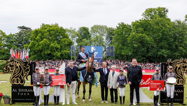 Frederic Tillmann and DSP Comanche VL win the 95th German Show Jumping Derby presented by Melitta