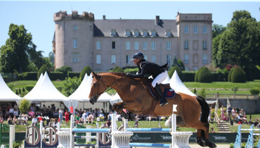 Gregory Cottard and Hold Up de Valeme best in the CSI4* 1.55m Grand Prix of Mâcon