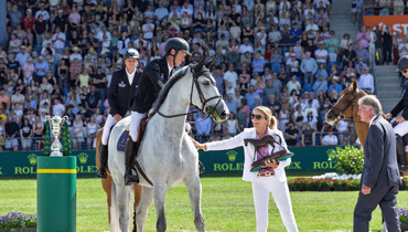 Aachen’s Halla Challenge Trophy awarded to Lady Pauline Harris and Lady Pauline Kirkham