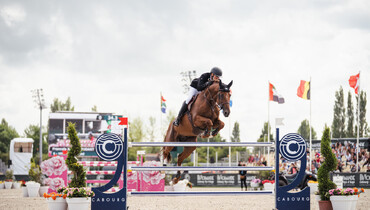 François-Xavier Boudant and Hitot de Riverland win the CSI4* 1.55m Grand Prix CWD of the City of Cabourg