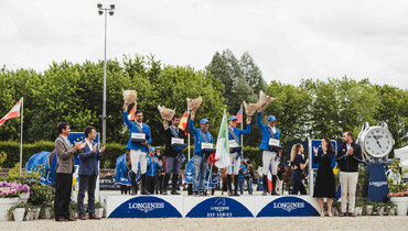 Italy tops strong international field at CSIO3* Longines EEF Series in Deauville